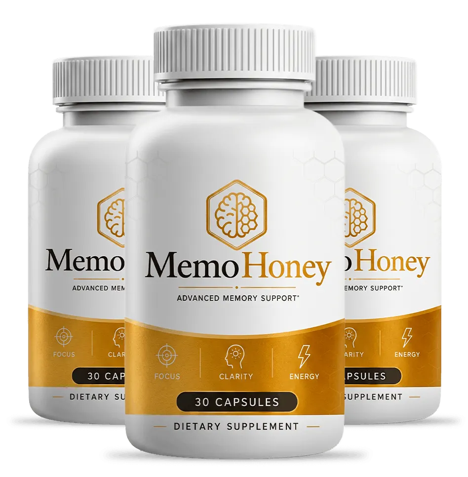 3 bottles of MemoHoney